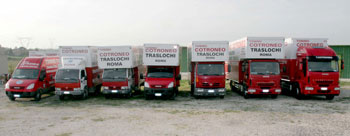 La nostra flotta di camion